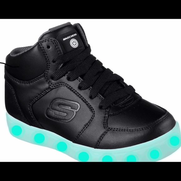 black light up skechers